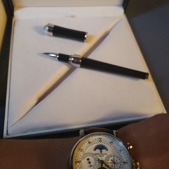 Montblanc Rollerball pen Etoile Precieuse "63 Diam - Picture 7 of 8